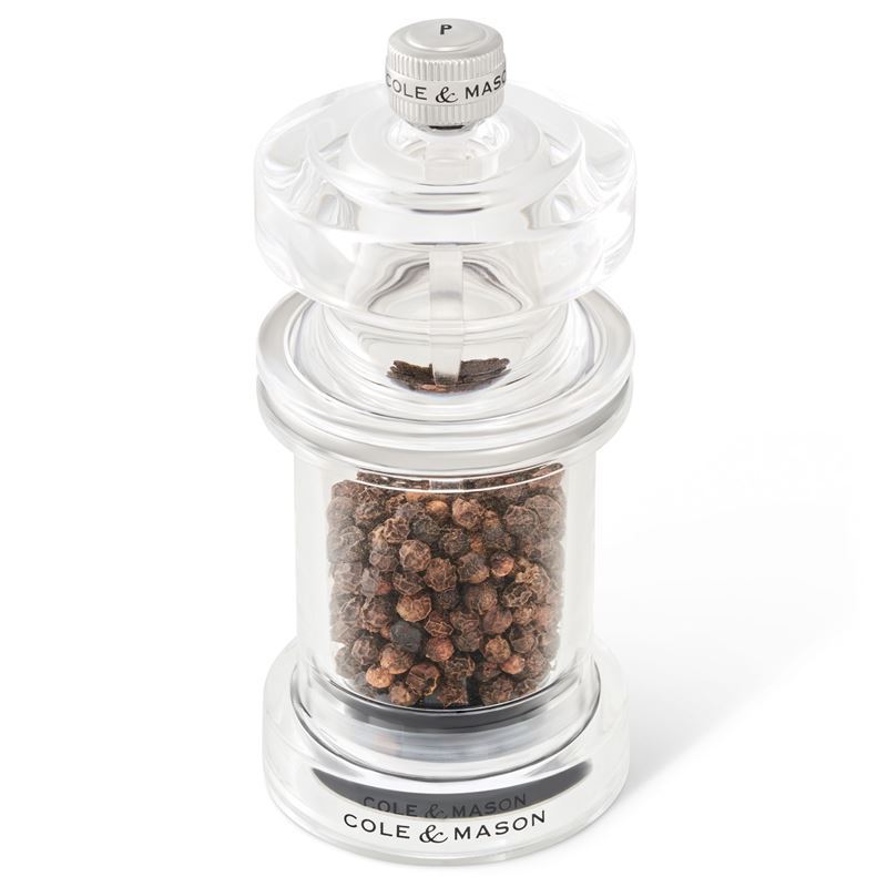 Cole & Mason – 675 Design Acrylic Pepper Mill 11.8cm