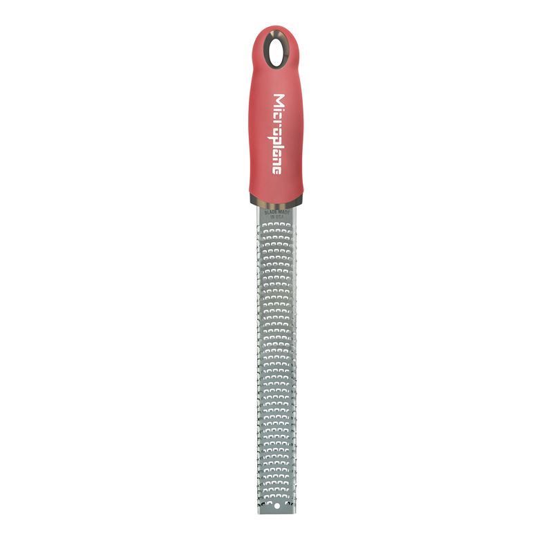 Microplane – Premium Classic Series Zester with Safety Cover 32cm Lipstick Pink