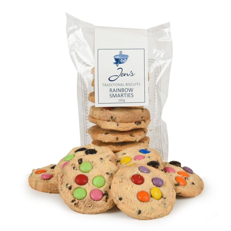 Jen’s – Traditional Biscuits Rainbow Smarties 280g