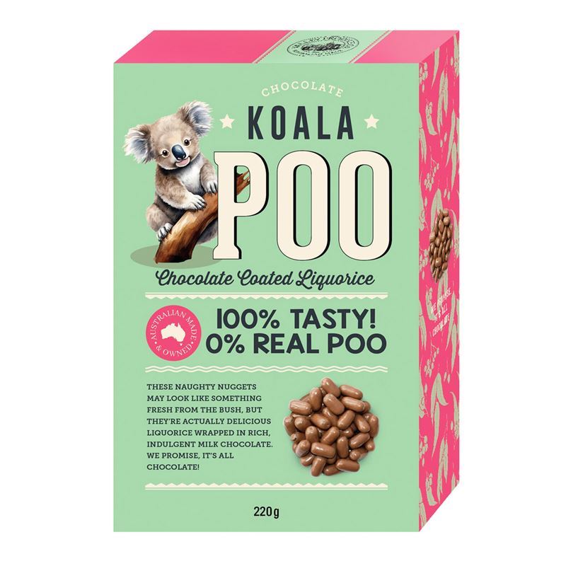 Valley Produce Co. – Milk Chocolate Koala Poo 220g