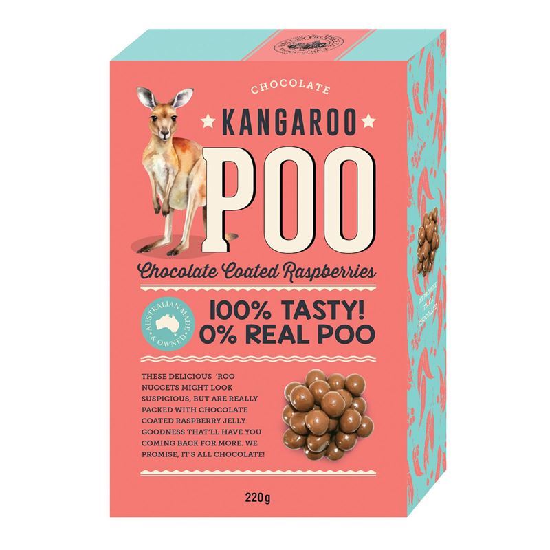 Valley Produce Co. – Milk Chocolate Kangaroo Poo 220g