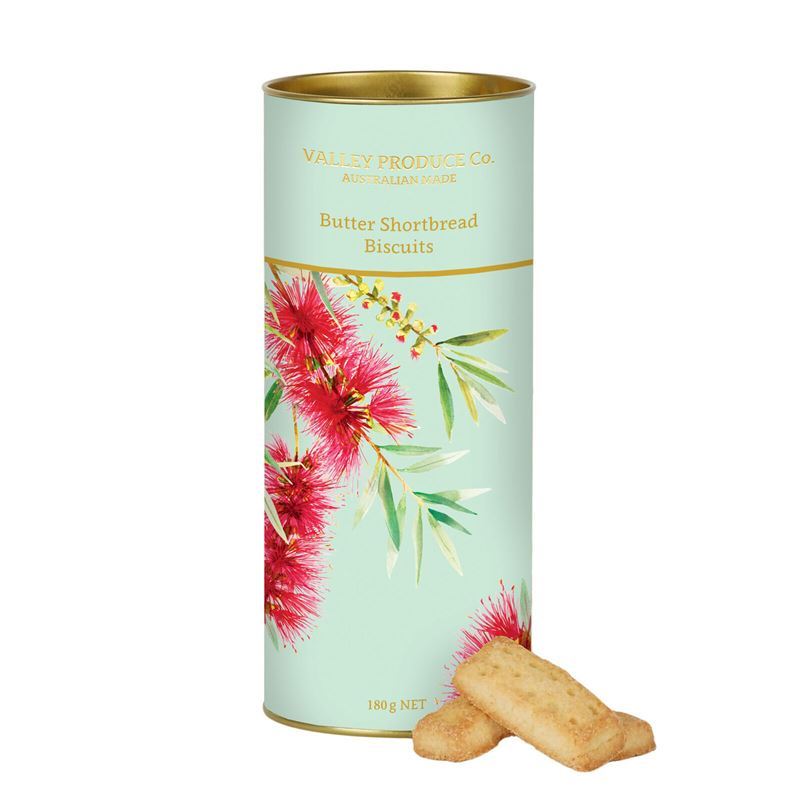 Valley Produce Co. – Butter Shortbread Tube Bottlebrush 180g