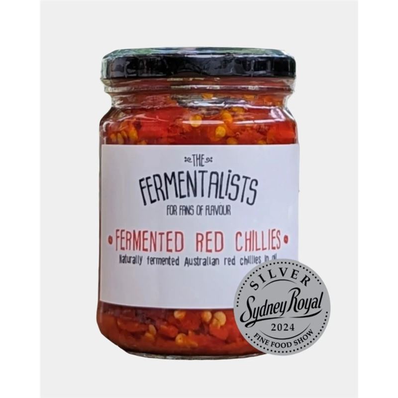 The Fermentalists – Fermented Red Chillies 220g (Product of Australia)