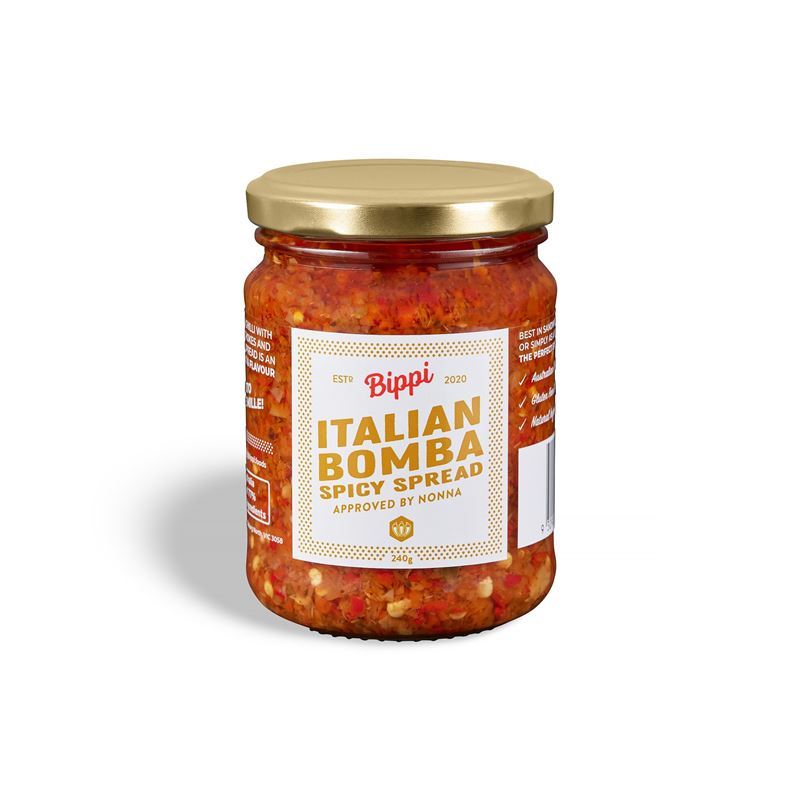 Bippi – Italian Bomba Spicy Spread 240g