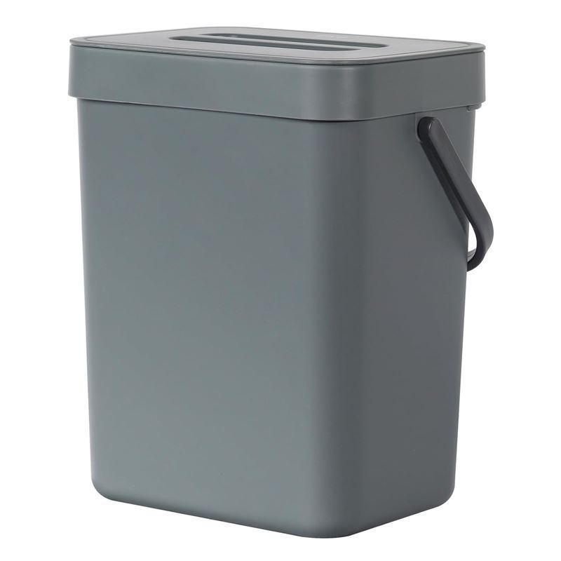 Eko – Puro Food/Organic Waste Caddy Soft Grey 9Ltr