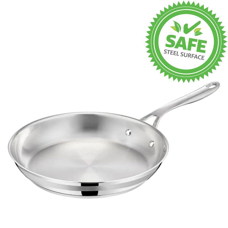 Jamie Oliver by Tefal – Cook Smart Induction Stainless Steel Frypan 28cm
