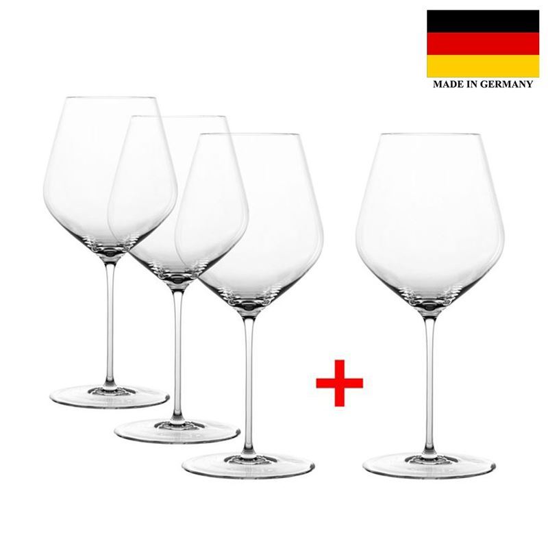 Spiegelau – Hi-Lite Burgundy 734ml Pay 3 Get 4 VALUE PACK (Made in Germany)