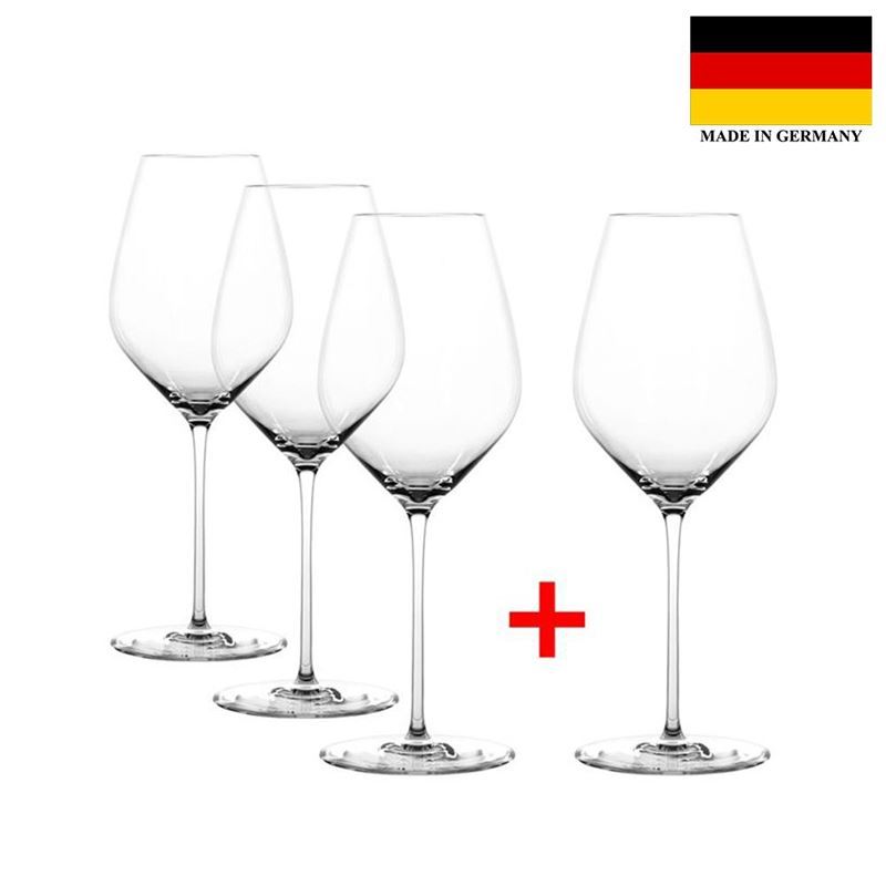 Spiegelau – Hi-Lite Universal 510ml Pay 3 Get 4 VALUE PACK (Made in Germany)