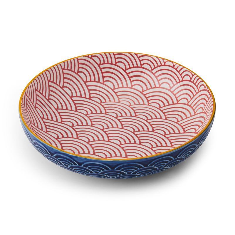 Mikasa – Coupe Pasta Dinner Bowl 21cm Blue Arc