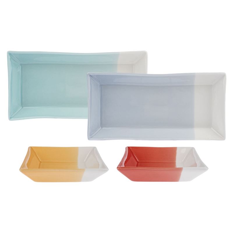 Royal Doulton – 1815 Tapas Rectangular Trays 4pc Set