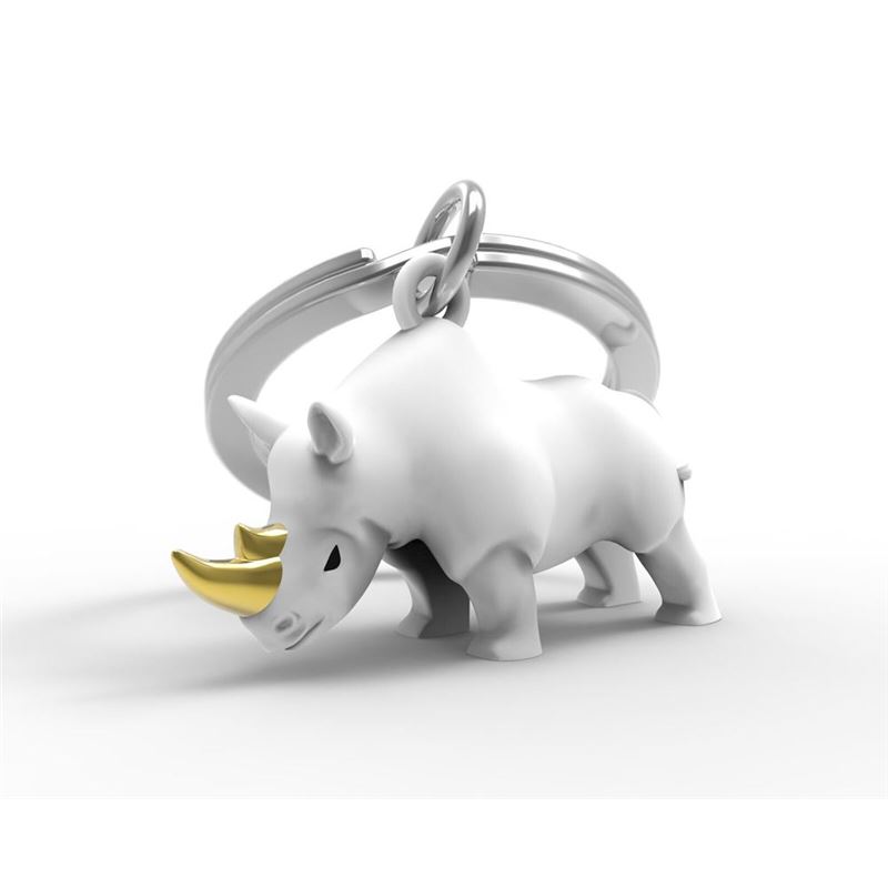 Meta[l]morphose – White Rhino Key Chain