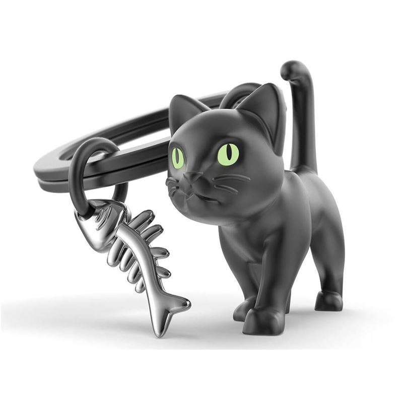Meta[l]morphose – Black Cat Key Chain