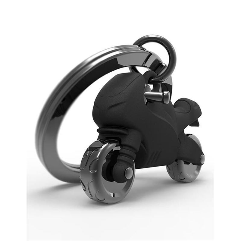Meta[l]morphose – Motorcycle Black Key Chain