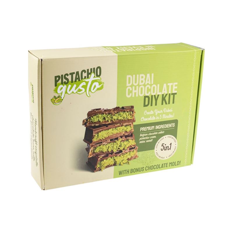 ByGusto – Step by Step 5-in1 Dubai Style Chocolate Making KIT (Product of Türkiye)