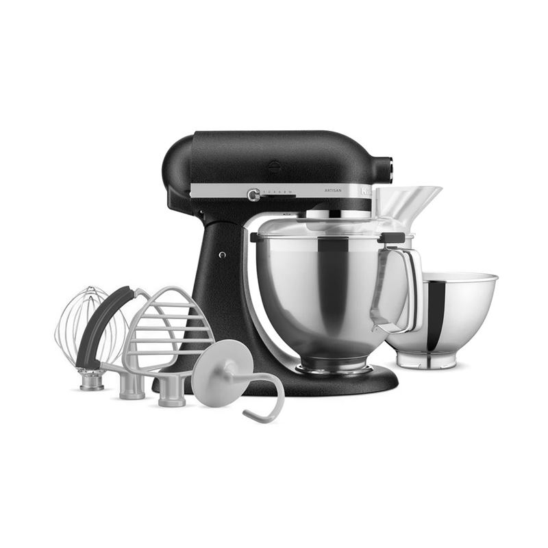 KitchenAid – Artisan KSM195 Tilt Head Stand Mixer 4.7Ltr Cast Iron Black