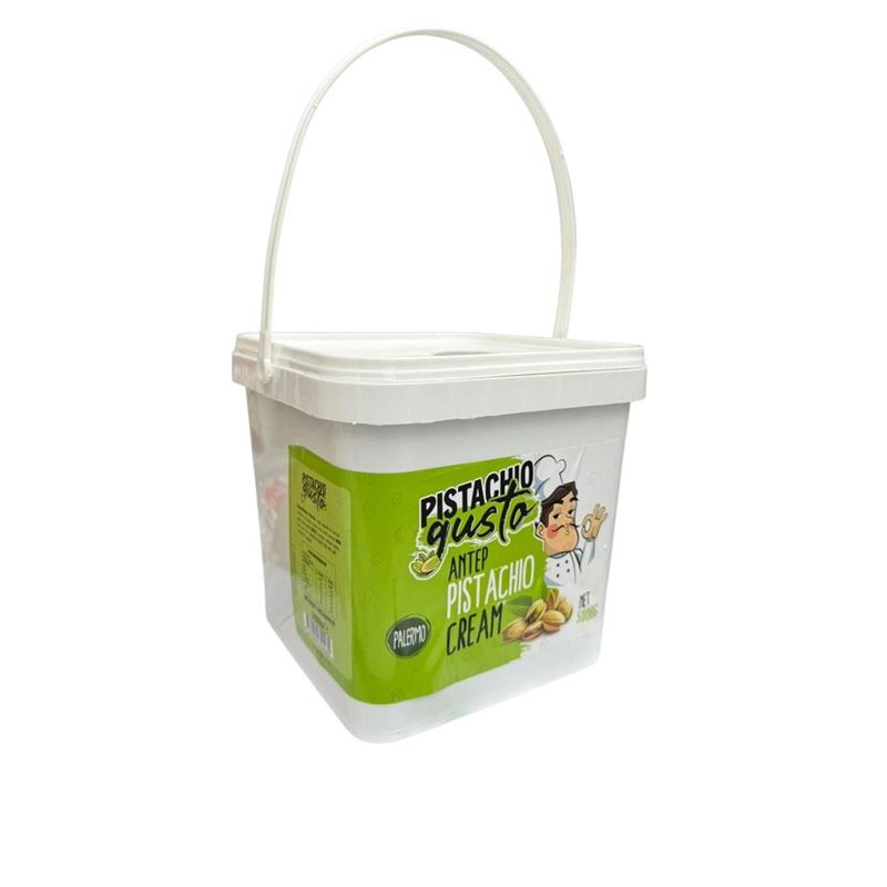ByGusto – Pistachio Cream Palermo 20% Pistachio 5Kg Tub (Product of Türkiye)