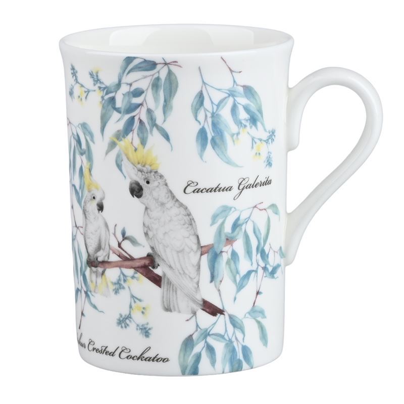 Dan Samuels Australia – Sulphur Crested Cockatoo Fine Bone China Mug 300ml