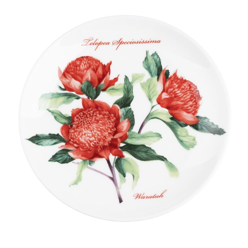 Dan Samuels Australia – Waratah Fine Bone China Wall Plate 15cm