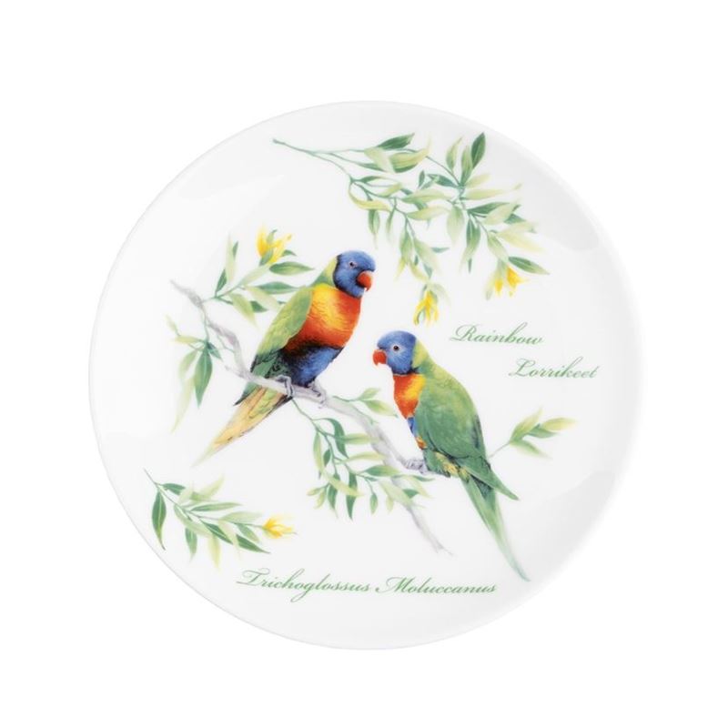 Dan Samuels Australia – Rainbow Lorikeet Fine Bone China Plate/Coaster 10cm