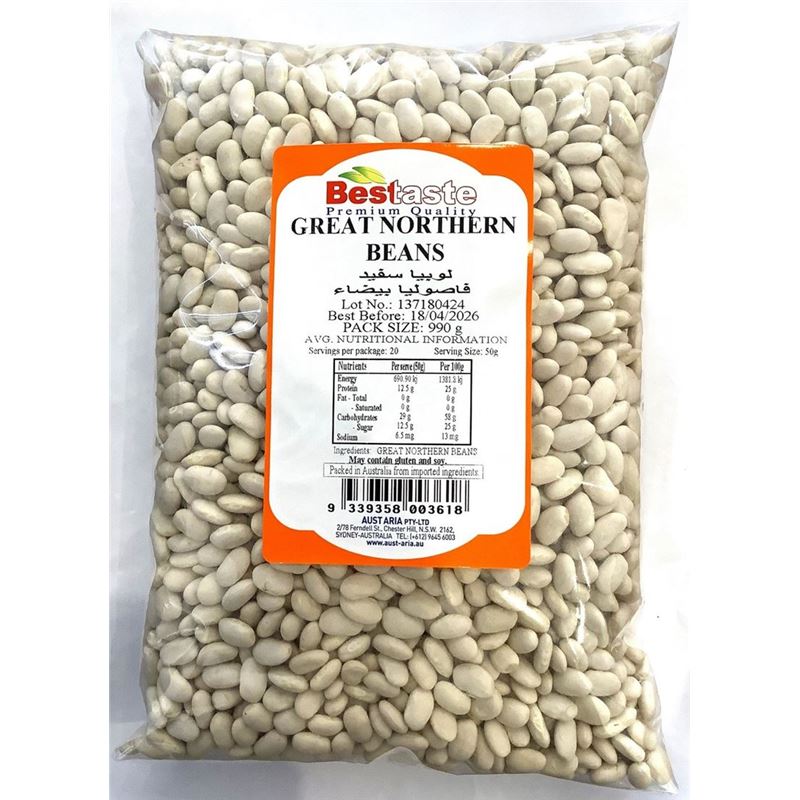 Bestaste – Great Northern Beans 1Kg