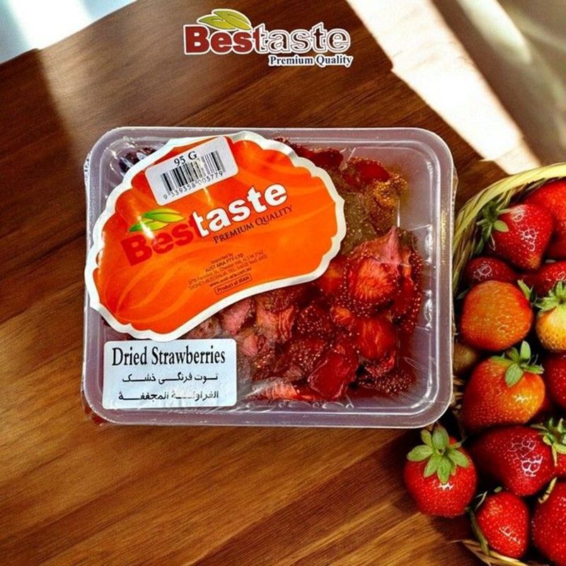 Bestaste – Dried Strawberry Sliced 100g