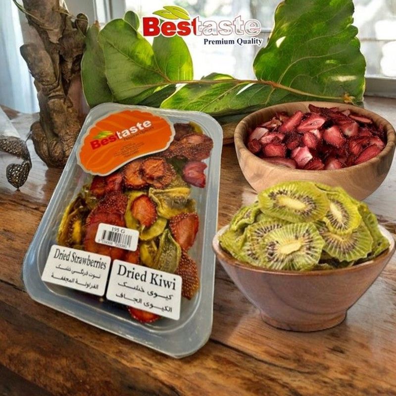 Bestaste – Dried Kiwi & Strawberries Sliced 200g