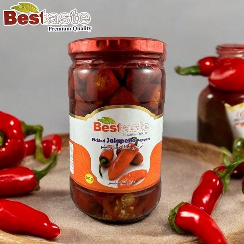 Bestaste – Pickle Red Jalapeno Peppers 700g