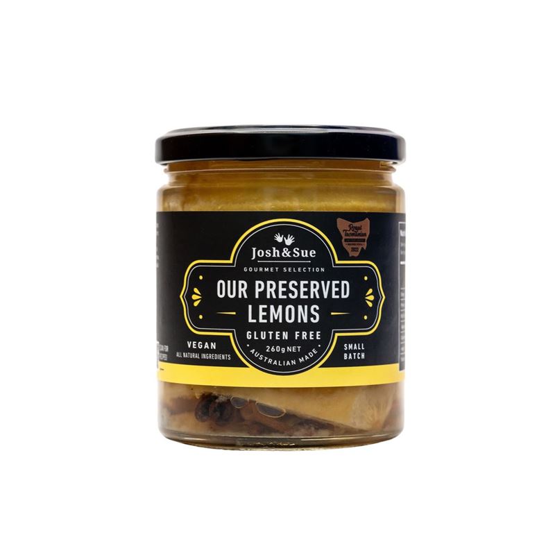 Josh & Sue – Preserved Lemons 260g (Product of Australia)
