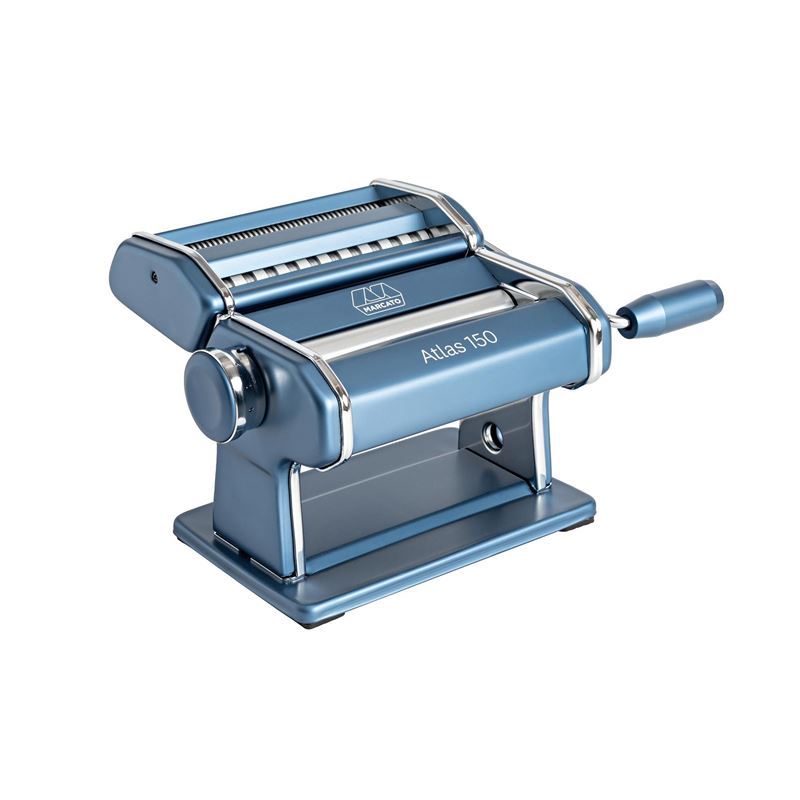 Marcato – Atlas 150 Colour Pasta Machine Powder Blue (Made in Italy)