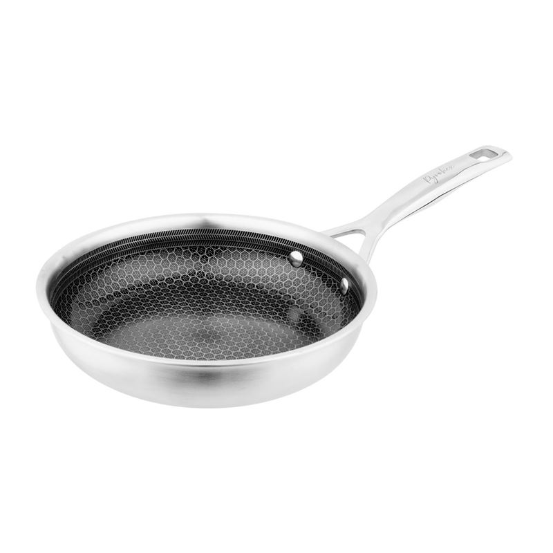 Pyrolux – Pyrohex Tri-Ply Brushed Stainless Steel CERAMIC Non-Stick Frypan 20cm