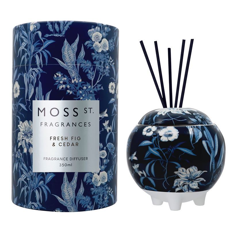 Moss St Fragrances – Fresh Fig & Cedar Large Diffuser 350ml