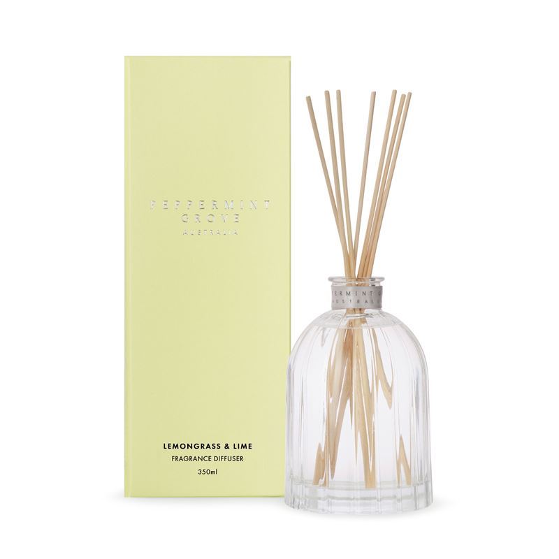 Peppermint Grove – Lemongrass & Lime Large Fragrance Diffuser 350ml