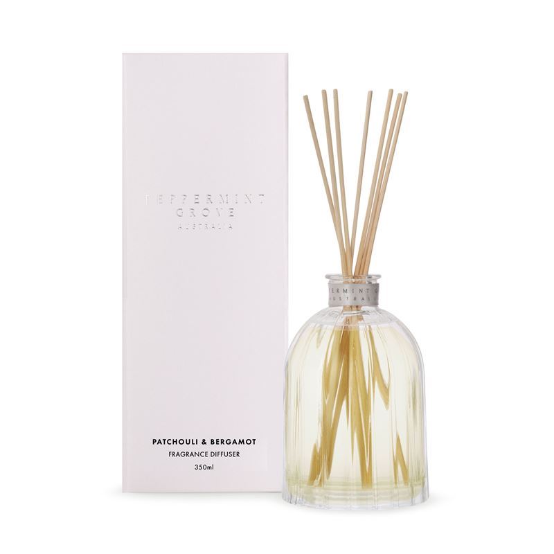Peppermint Grove – Patchouli & Bergamot Large Fragrance Diffuser 350ml