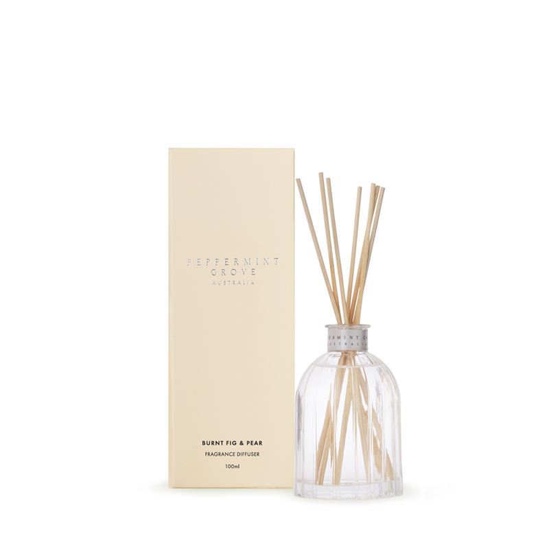 Peppermint Grove – Burnt Fig & Pear Mini Fragrance Diffuser 100ml