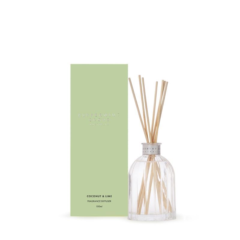 Peppermint Grove – Coconut & Lime Mini Fragrance Diffuser 100ml