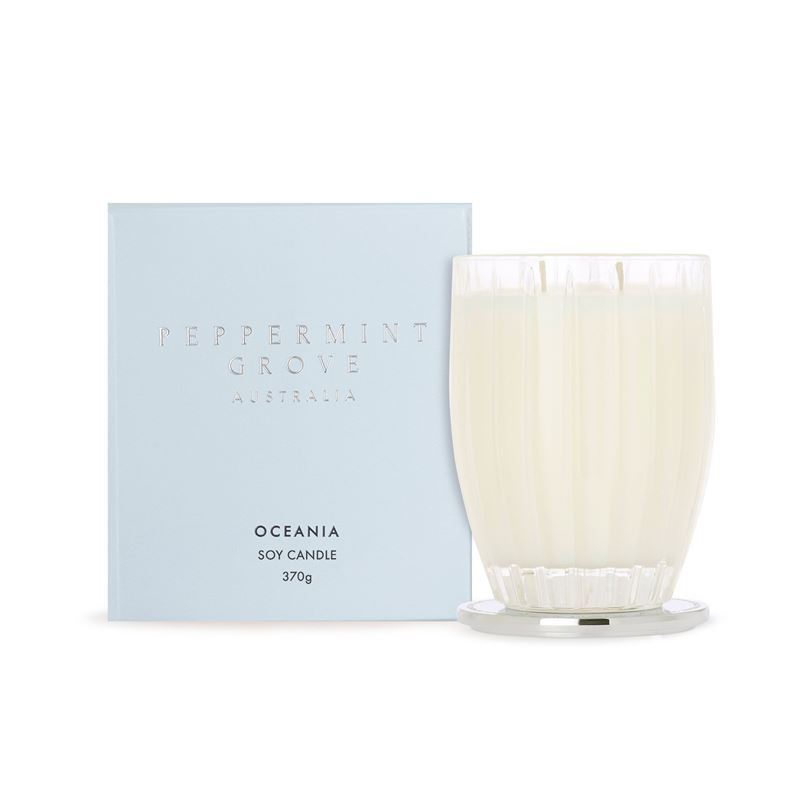 Peppermint Grove – Oceania Large Soy Candle 370g