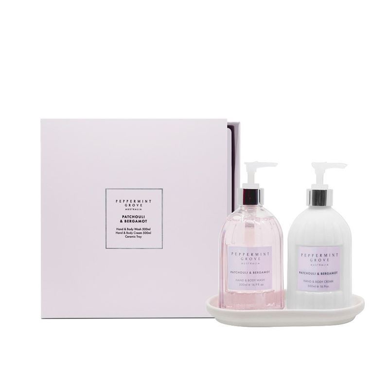 Peppermint Grove – Patchouli & Bergamot Hand Care Gift Set