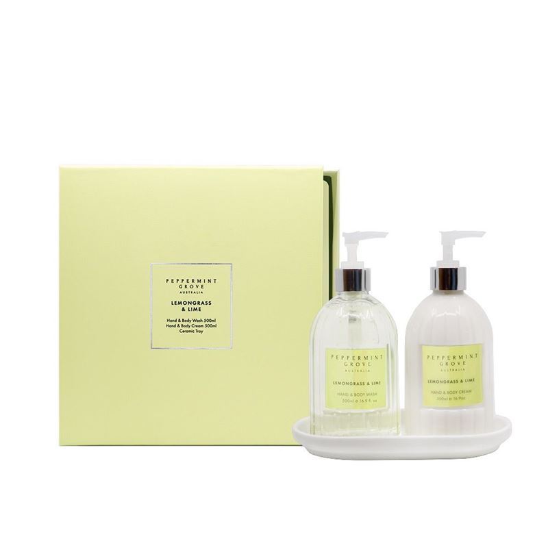 Peppermint Grove – Lemongrass & Lime Hand Care Gift Set
