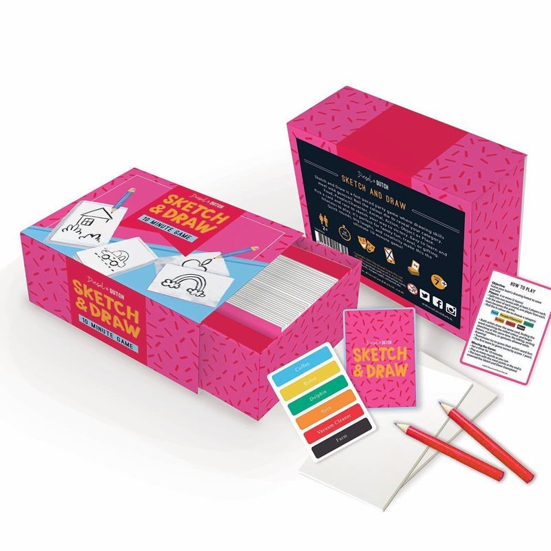 Diesel & Dutch  – Sketch & Draw 10 Minute Game Set