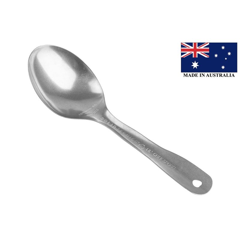 Solidteknics – Lil’Chef Spoon Stainless Steel Spoon 24cm (Made in Australia)