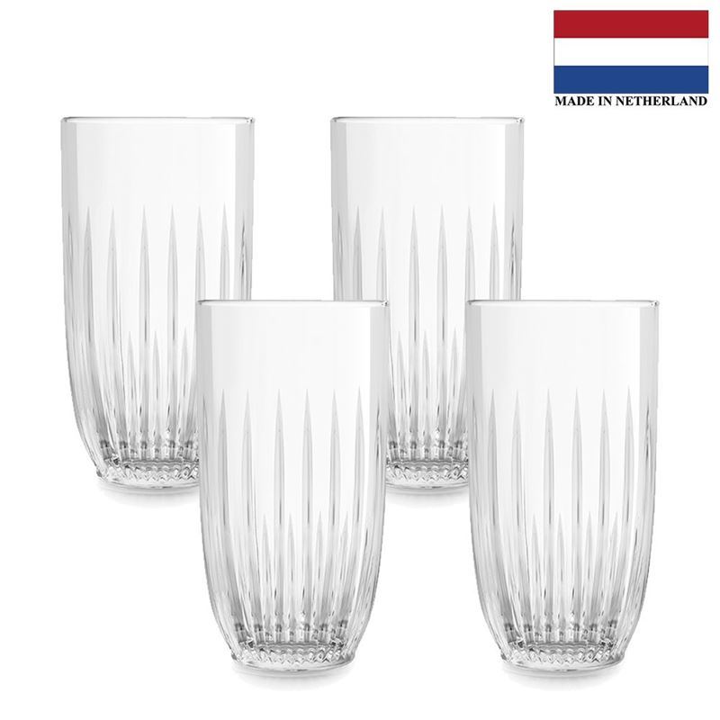 Royal Leerdam – Halo Long Drink 360ml Set of 4 (Made in The Netherlands)