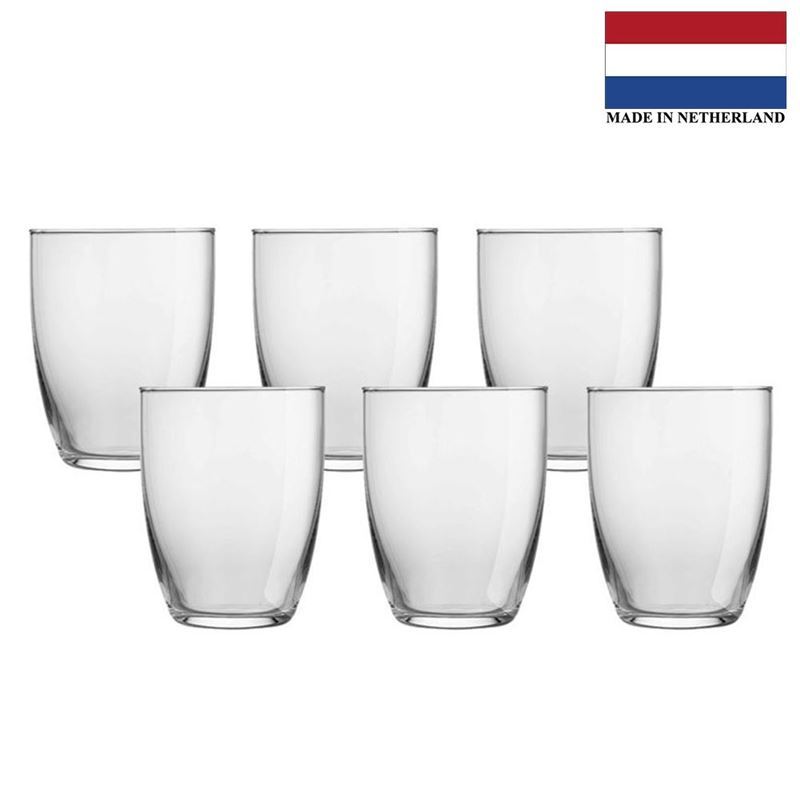 Royal Leerdam – Novee Double Old Fashioned 300ml Set of 6 (Made in the Netherlands)