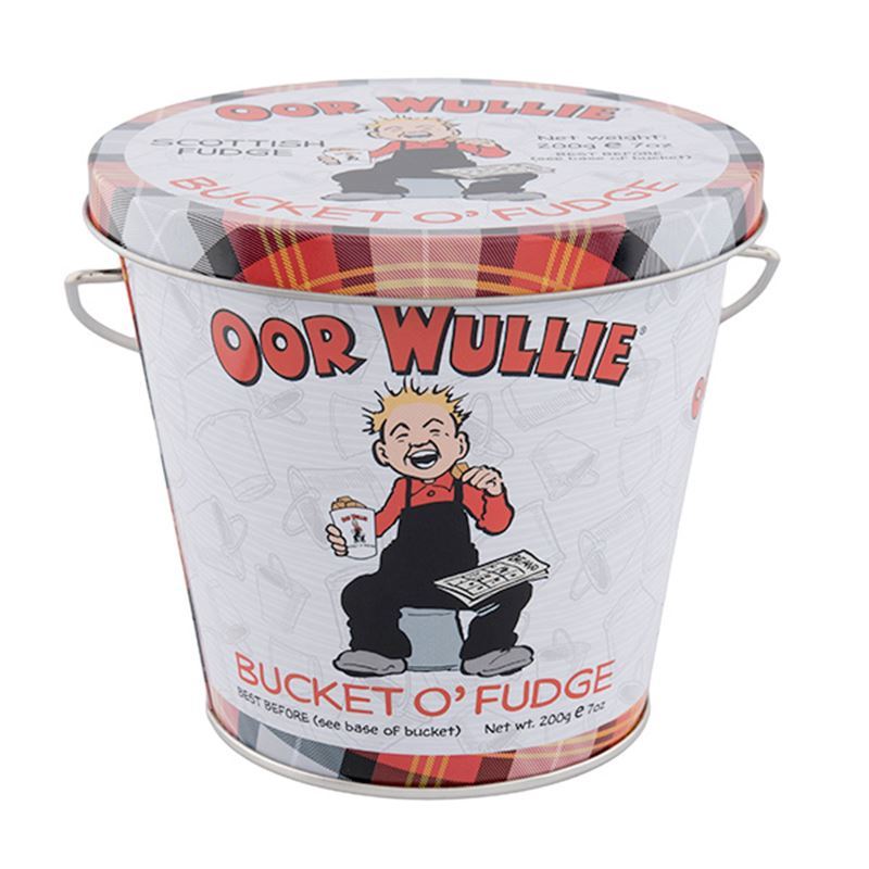 Gardiners – Vanilla Fudge 200g Oor Wullie Bucket Tin (Product of Scotland)