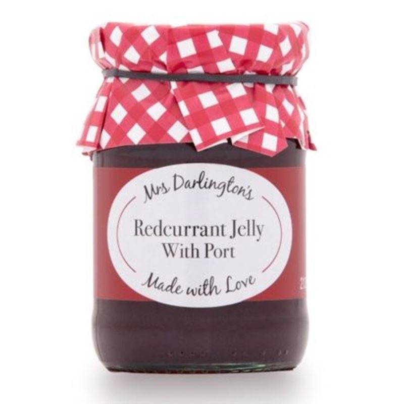 Mrs Darlington’s – Redcurrant Jelly with Port 212g (Product of the U.K)