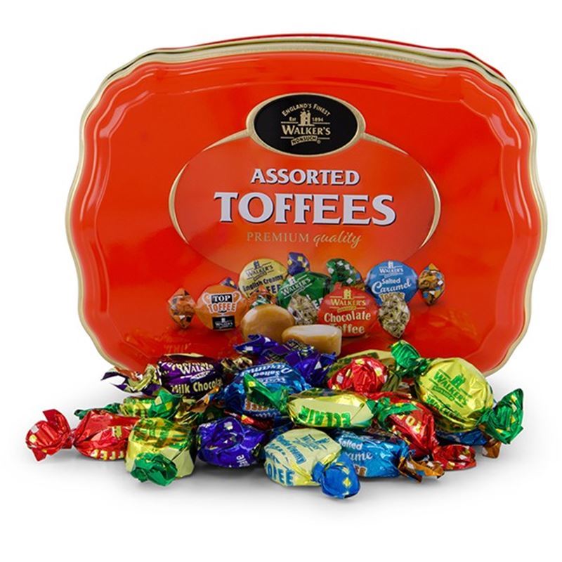 Walkers Nonsuch – Toffee’s and Chocolate Eclairs Assorted Flavours Tin 250g