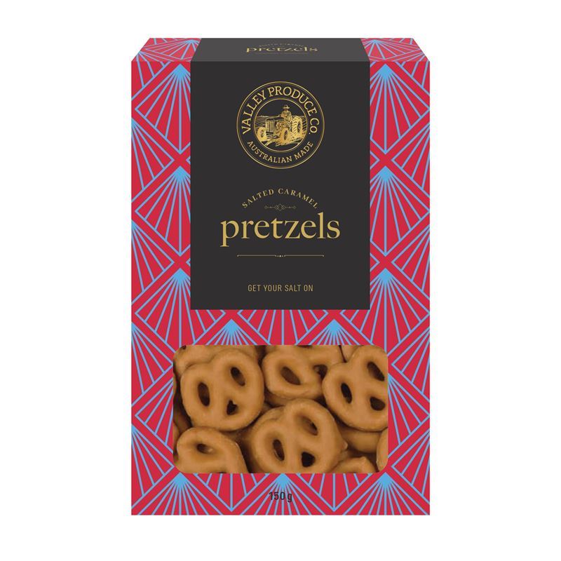 Valley Produce Co. – Salted Caramel Pretzels 150g