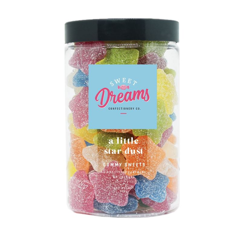 Sweet Dreams Confectionary Co. – Gummy Sweets Jar A Little Stardust 360g