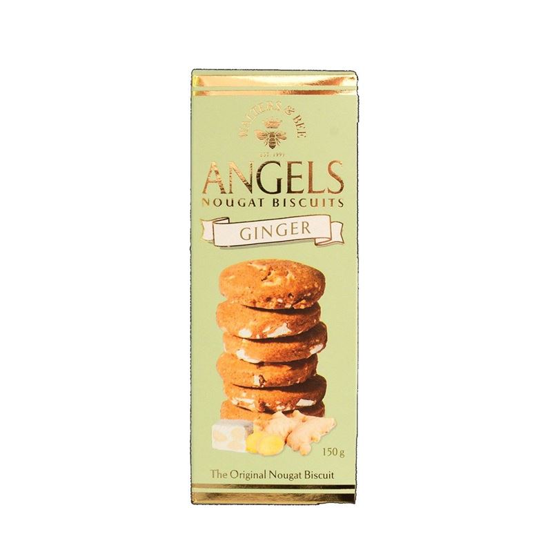 Walters & Bee – Angel Nougat Biscuit Ginger 150g