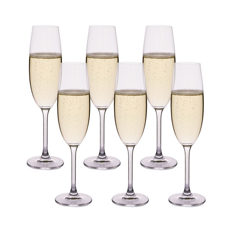 Bohemia – Colibri Flute 220ml Set of 6 (Made in the Czech Republic)