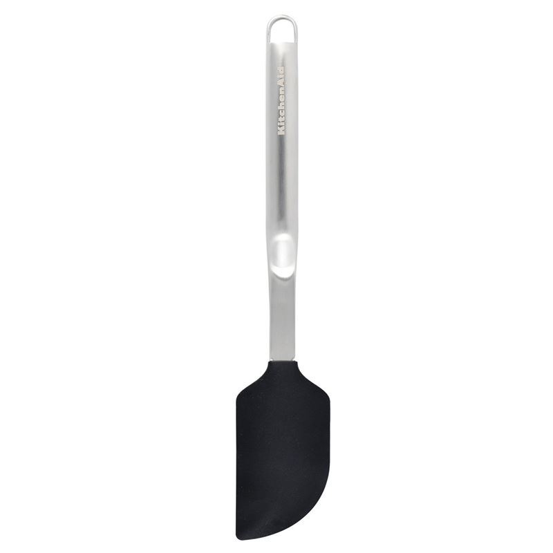 KitchenAid – Premium Stainless Steel Scraping Spatula Black
